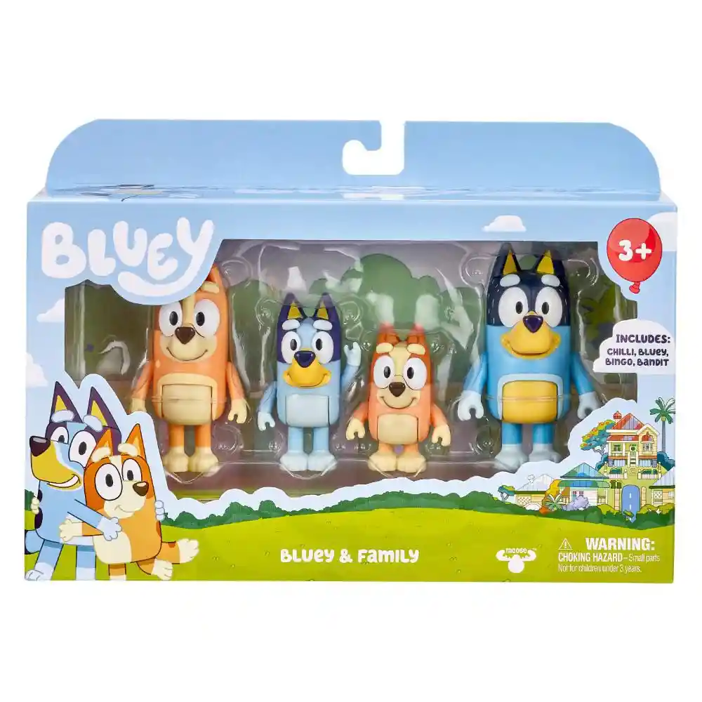 Bluey Set Figura Bluey Surtido S7