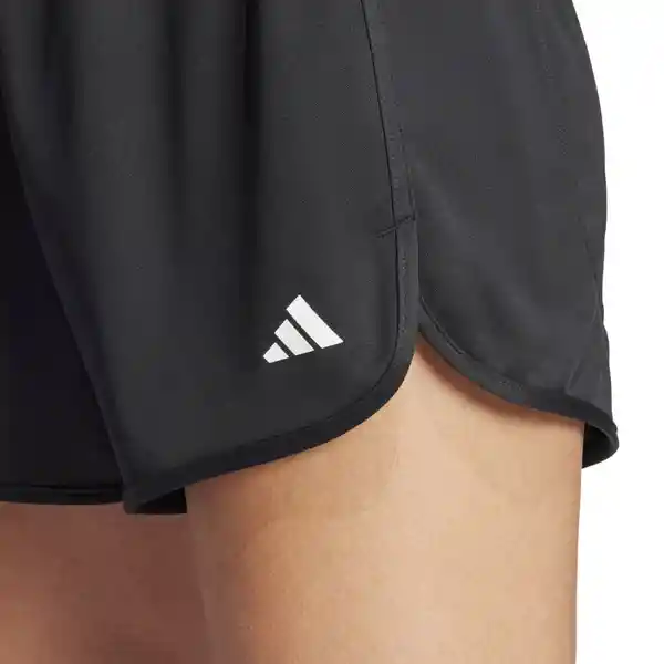 Adidas Short Pacer Knit High Para Mujer Negro Talla M5