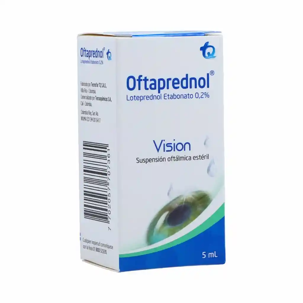 Oftaprednol 0.2% Susp Oft Fco X 5Ml