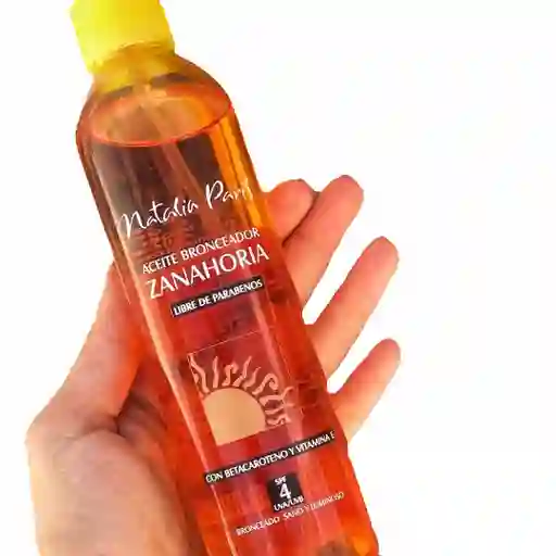 Natalia Paris Aceite Bronceador de Zanahoria SPF 4