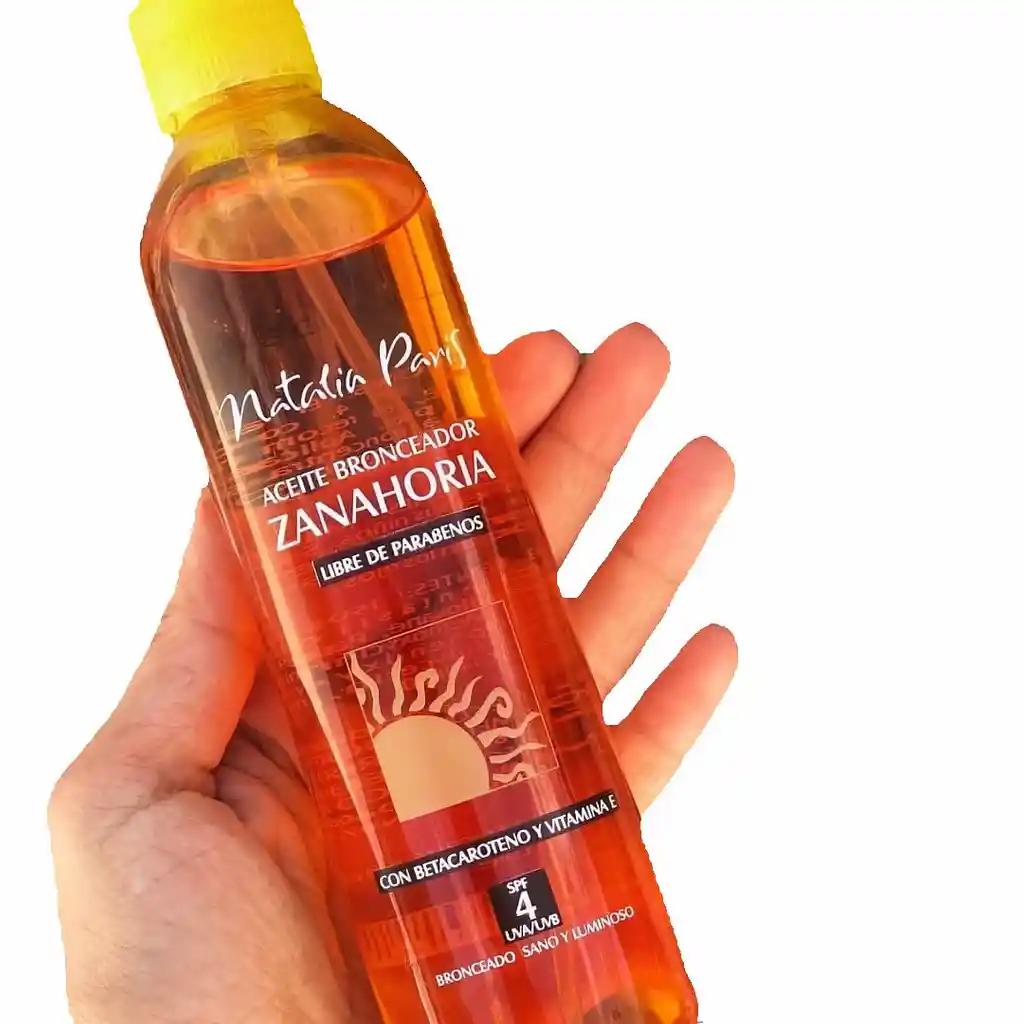 Natalia Paris Aceite Bronceador de Zanahoria SPF 4