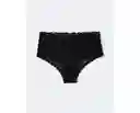Ropa Interior Negro Encaje de Pestañas Small American Eagle