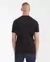 Camiseta Duck Graphic Negro Sombrio Ultraoscuro T L Chevignon