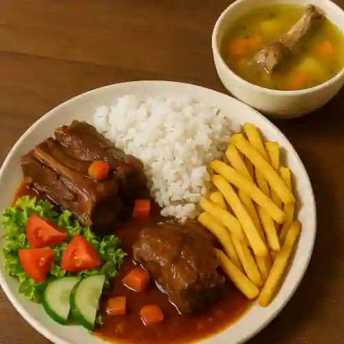 Costilla de Res Guisada