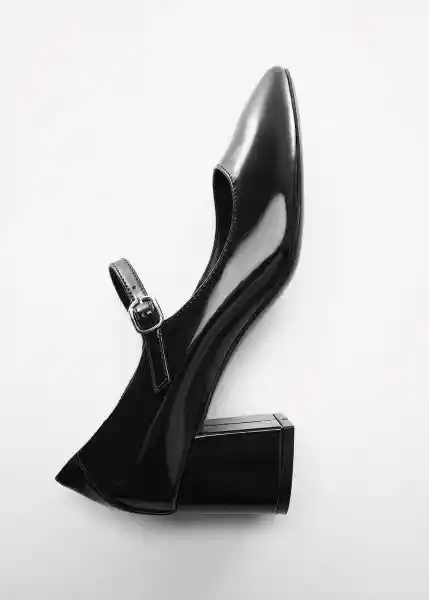 Zapatos Mimi Negro Talla 42 Mujer Mango