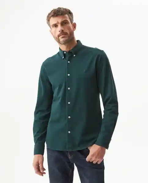 Camisa Jersey Verde Galloway Ultraoscuro Talla XL Chevignon