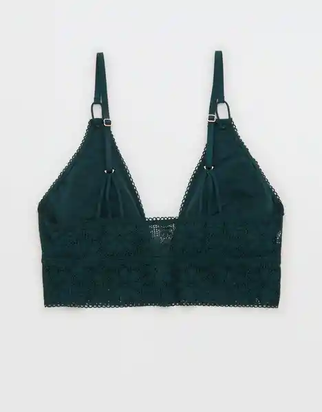 Top Bralette Aerie Verde Talla Large American Eagle