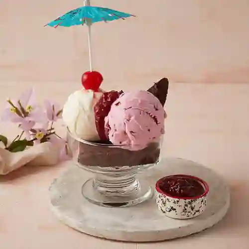 Brownie con Helado