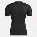 Reebok Camiseta Compression Hombre Negro Talla S 100070386