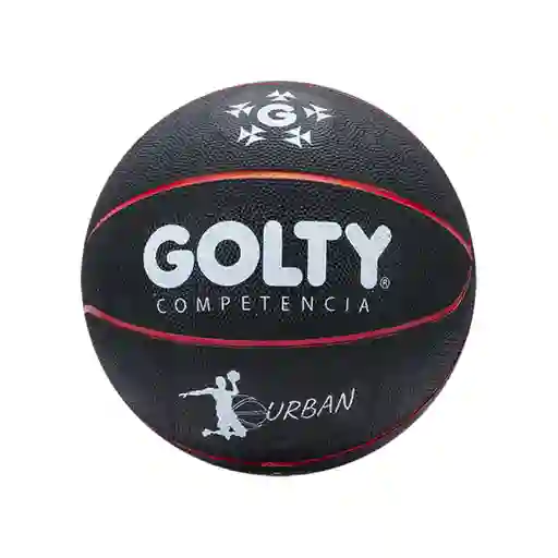 Golty Balón Urban Caucho Negro No.7