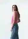 Tejido Mujer Rosa Dulce Medio Talla L 483G066 Naf Naf