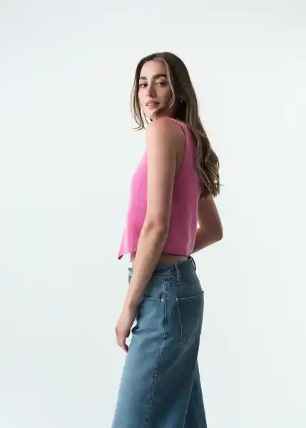Tejido Mujer Rosa Dulce Medio Talla L 483G066 Naf Naf