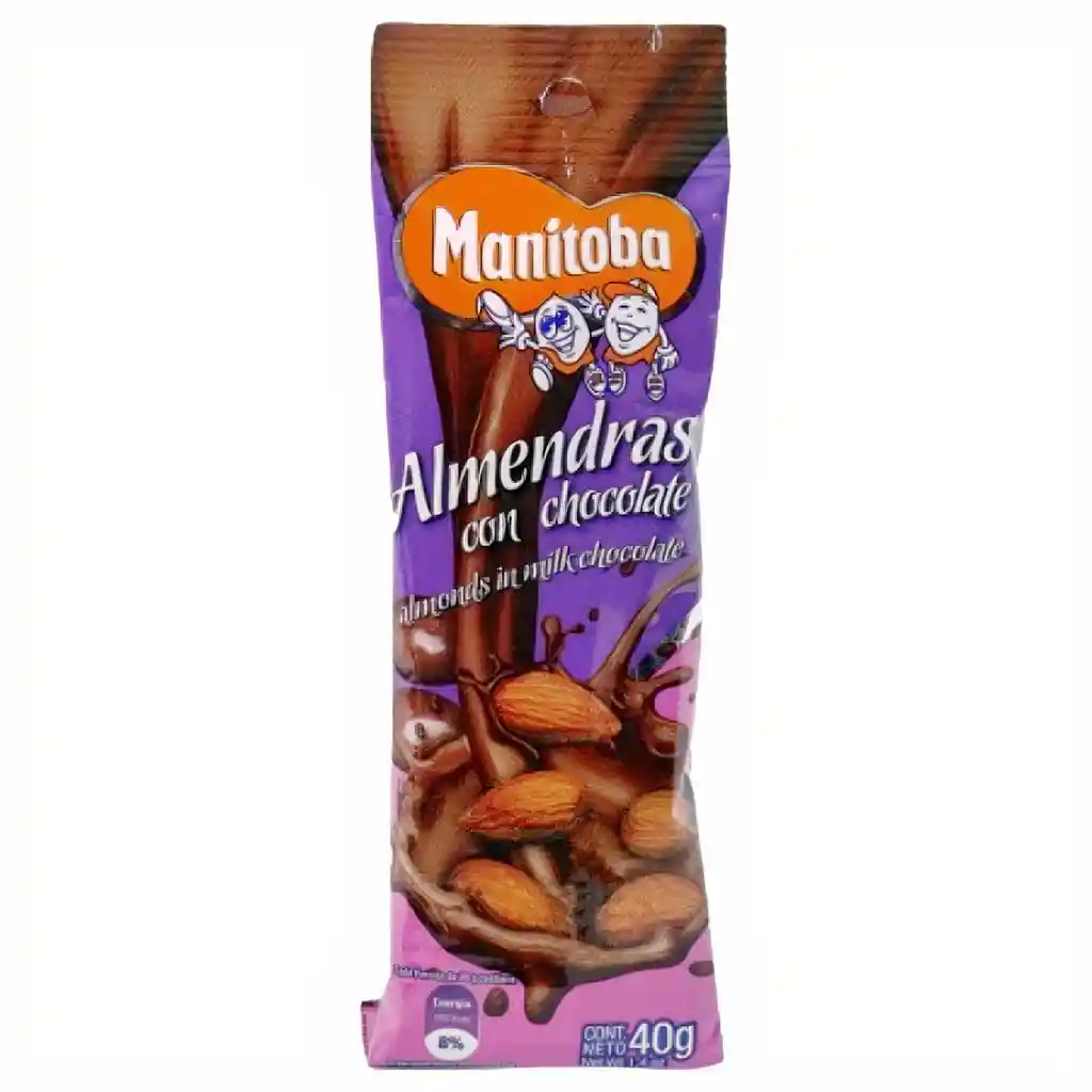 Manitoba Almendras con Chocolate