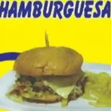 Hamburguesa Doble + Papas