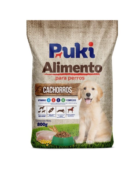 Purina Pukí Alimento Perro Cachorro 800 g