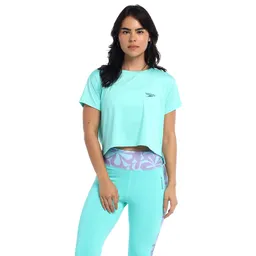 Camiseta Crop Top Oversize Huli Artic Mujer Talla M Speedo
