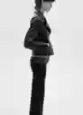Chaqueta Liz Negro Talla L Mujer Mango