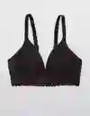 Brasier Aerie Negro Talla 36 Ddd American Eagle 47928341