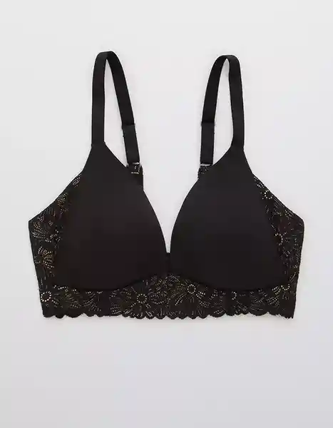 Brasier Aerie Negro Talla 36 Ddd American Eagle 47928341