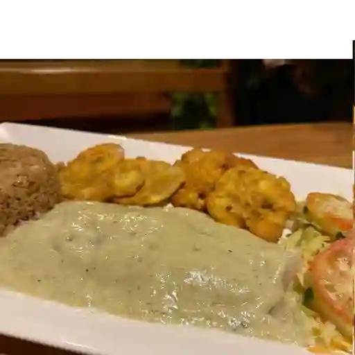 Filete pescado al ajillo