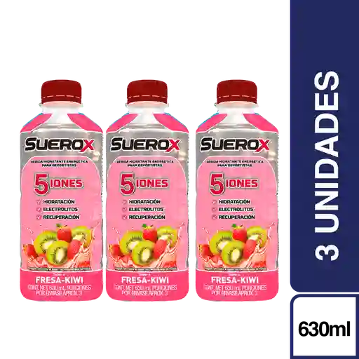 3 x Suerox Fresa Kiwi