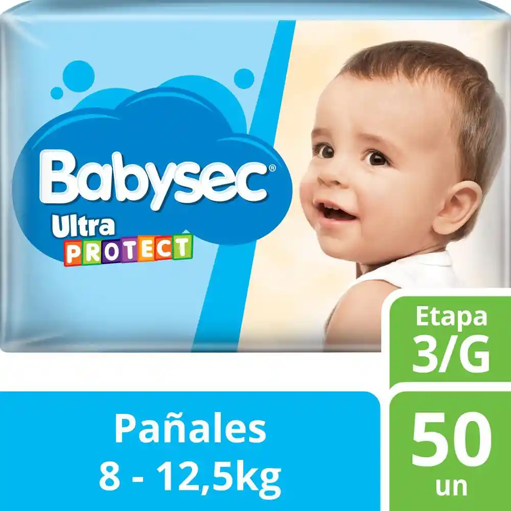 Babysec Pañales Desechables Etapa 3 Talla G