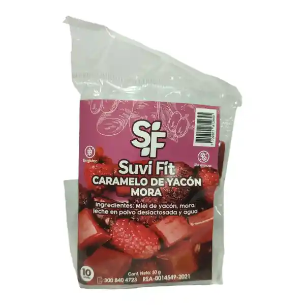 Suvi Fit Caramelo de Yacón Mora