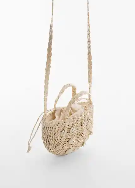 Bolso P Concha Arena Talla 99 Niñas Mango