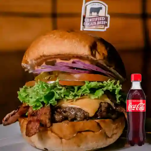 Combo Hamburguesa Classic +Cocacola Orig 400ml