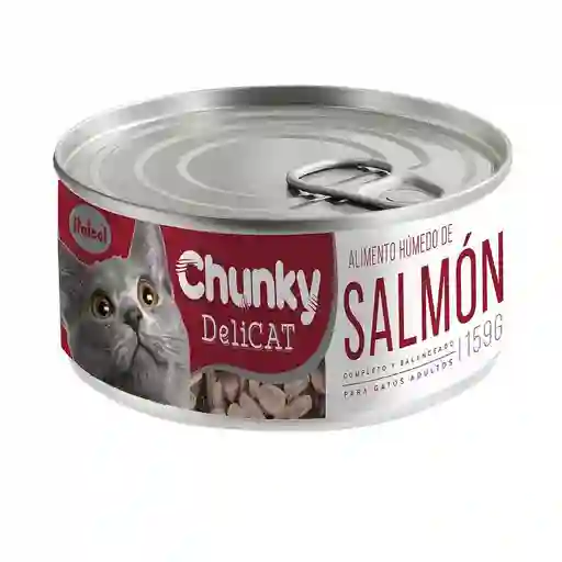 Chunky Alimento Húmedo Delicat Sabor a Salmón