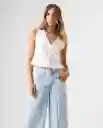 Camisa Mujer Blanco Talla M 612G008_BLA110601