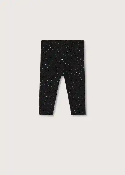 Leggings Terrypri Negro Talla 66 Niñas Mango