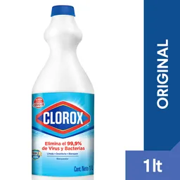 Clorox Blanqueador Líquido Desinfectante Original

