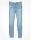 Jean Mujer Azul Talla 0 Regular American Eagle 04324597