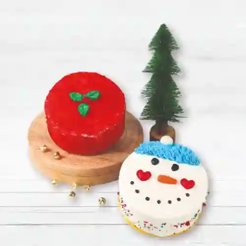 Minicakes Navideños