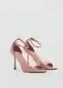 Sandalias Nensy Nude Talla 37 Mujer Mango