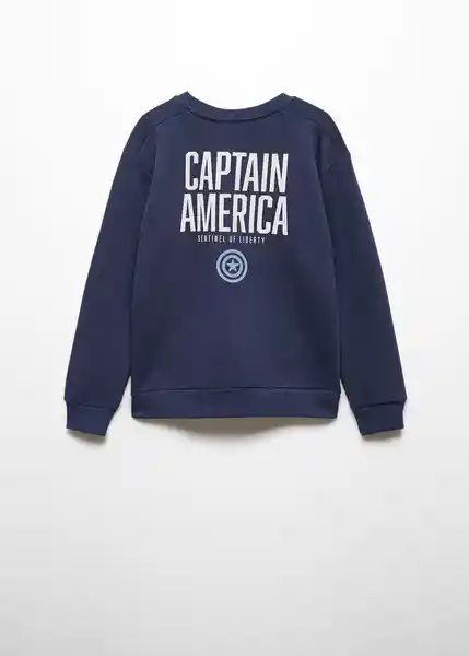 Sudadera America Niños Navy Talla 10 Mango