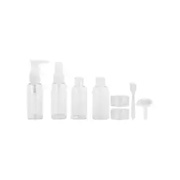 Kit de Botellas de Viaje Transparente Miniso