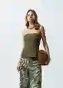 Suéter Tejido Mujer Verde Martini S 482G020 Naf Naf