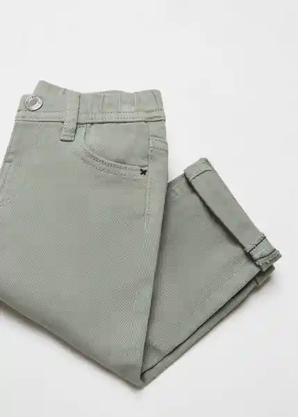 Pantalón Mauro Niños Khaki Talla 71 Mango