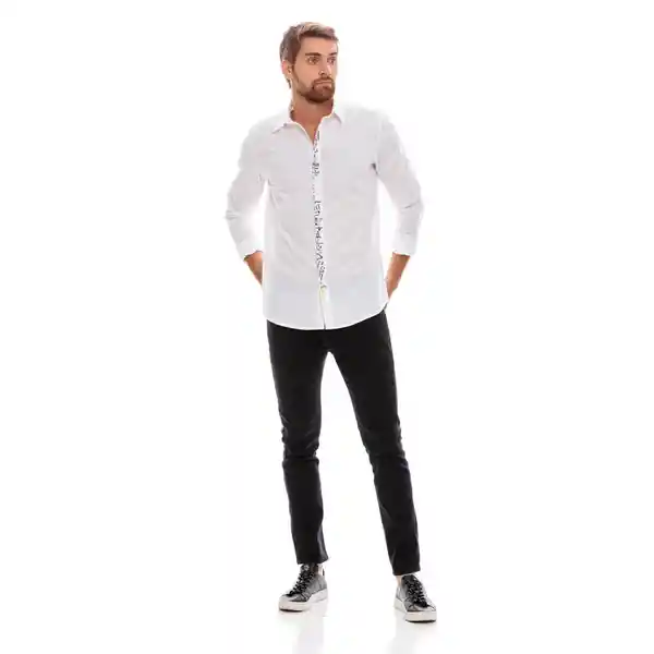 Marithé Francois Girbaud Camisa Manga Larga Blanca Talla M