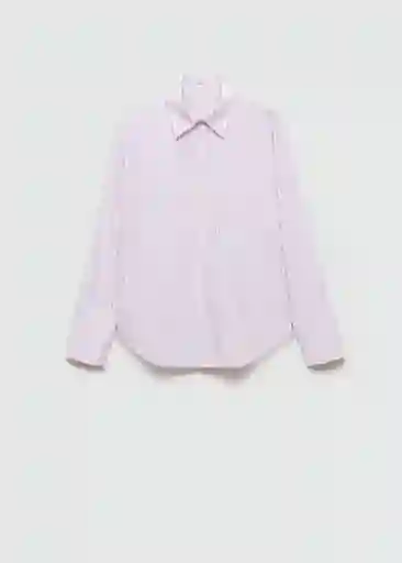 Camisa John Rosa Talla XS Mujer Mango