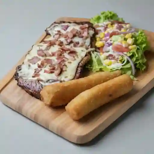 Lomo De Cerdo Gratinado