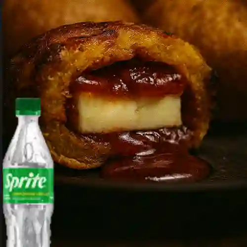 Combo aborrajado + sprite original 400ml