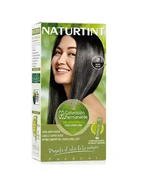 Naturtint Coloración Permanente Negro Ébano 1n