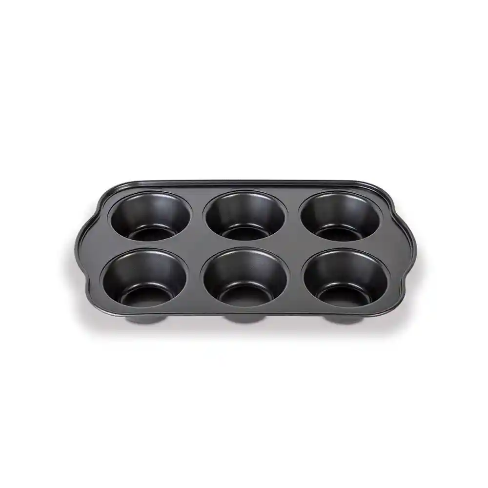 Ambiente Gourmet Molde Antiadherente Para 6 Muffins