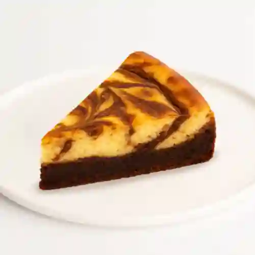 Porción Cheesecake Brownie Sin Gluten