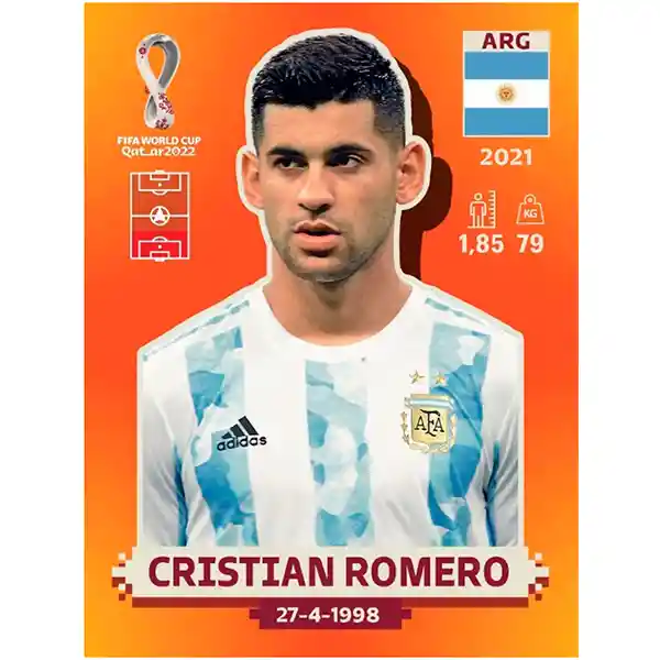 Arg 8 Cristian Romero