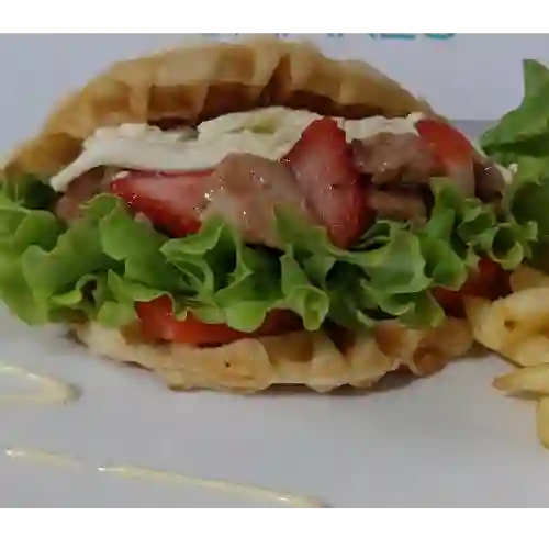 Sándwich Waffles Gourmet Tropical