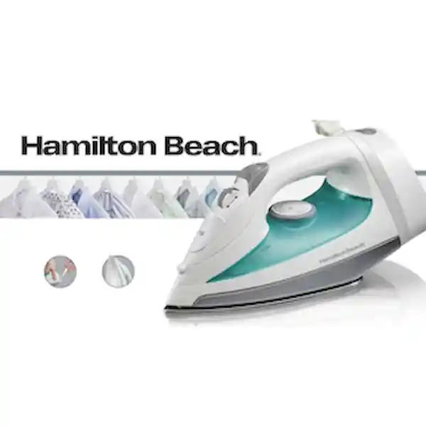 Hamilton Beach Plancha de Vapor Con Cable Retráctil